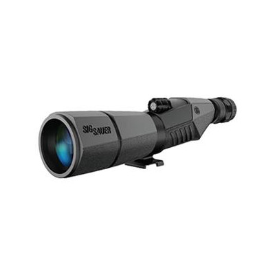 A spotting scope, also called an...