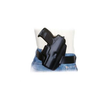Belt holsters are mainly used for...