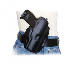 Belt holsters are mainly used for...