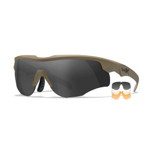 WileyX Rogue Comm Set R: matt tan G: smoke grey + clear +...