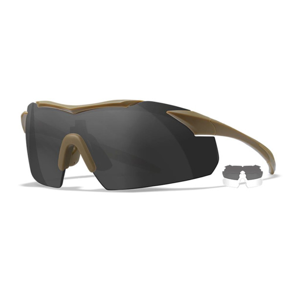 WileyX WX Vapor Set R: matt TAN G: rauchgrau + klar