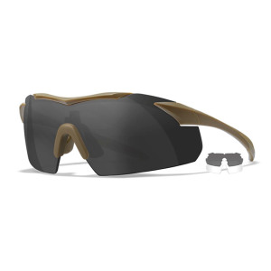 WileyX WX Vapor Set R: matt TAN G: smoke grey + clear