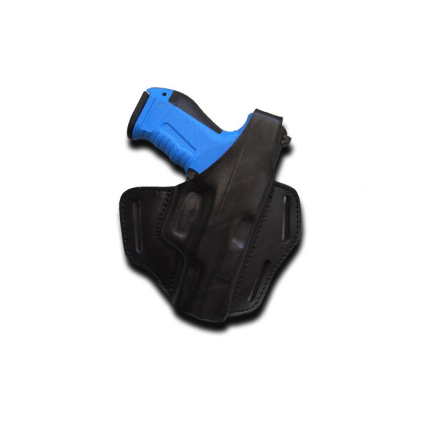 Leather holster with different carrying method